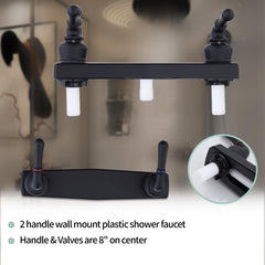 PureHaven rv shower faucet compact install suitable for small spaces