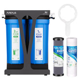 PUREPLUS RV grooved sediment cartridge improves fine sediment capture.