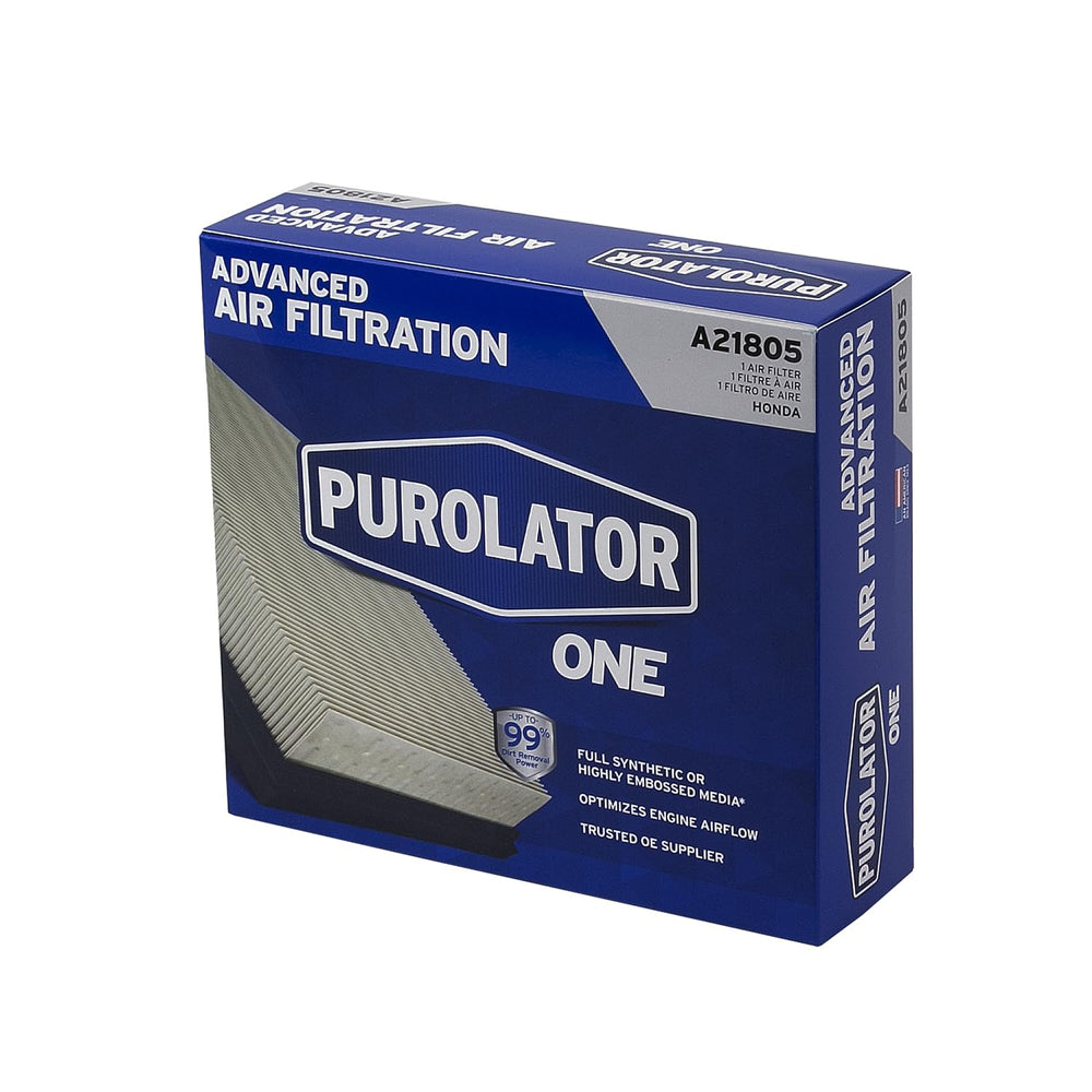 Purolator A21805 vehicle compatibility chart for model fit.