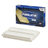 Purolator A35432 air filter front view showing clean filtration and fit for better engine performance