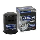 Purolator PBL14477 BOSS filter body showing robust filtration design for engine protection