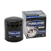 PurolatorBOSS PBL12222 filter face for enhanced engine protection.