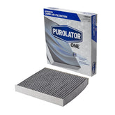 PurolatorONE advanced cabin air filter box ready for quick installation.