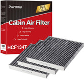 Puroma activated carbon cabin filter pack keeps air fresh.