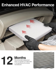 Puroma cabin air filter demonstration of easy 10-minute install