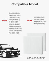 Puroma filter orientation guide with correct airflow arrow for easy install.