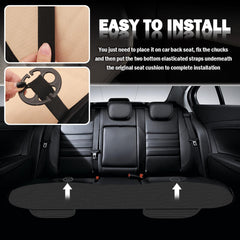Purthog car back seat cover suits families with kids and pets.