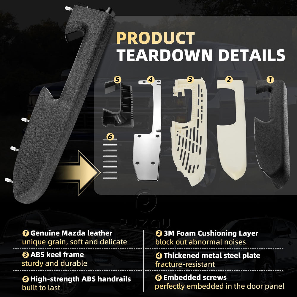 Puzau OEM style fitment with factory mounting holes