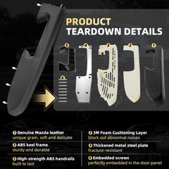 Puzau OEM style fitment with factory mounting holes
