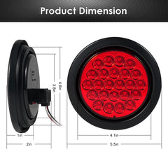 PVerandio high-brightness 24-LED array provides wide lighting and longer life.