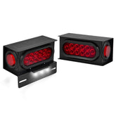 PVerandio left welded-mount trailer light box for durable mounting