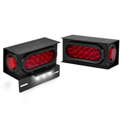 PVerandio left welded-mount trailer light box for durable mounting