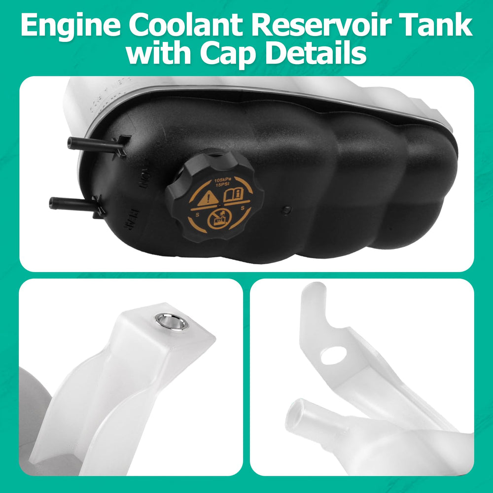 PYHAUTO Silverado 1500 coolant reservoir tank for precise fit