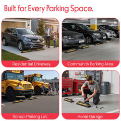 Pyle PCRSTP11 wide-surface compatibility suits asphalt and concrete surfaces.