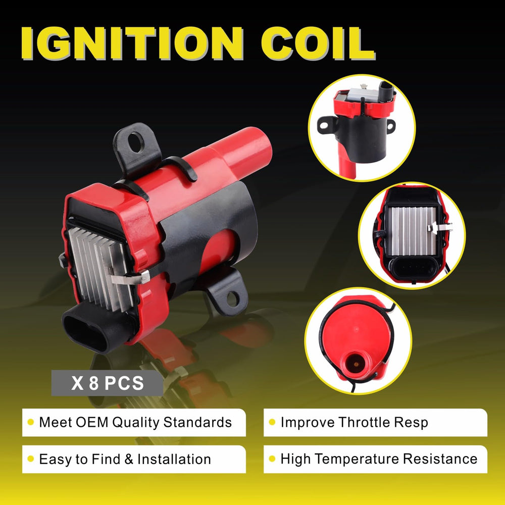 Pynccid kit packaging shows eight-coil, eight-plug, eight-wire setup for DIY install.
