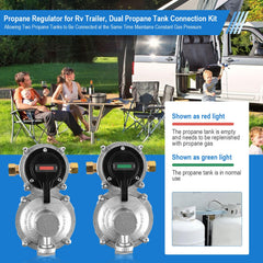 Brass regulator and fittings from PYXGLAQ for durable outdoor use