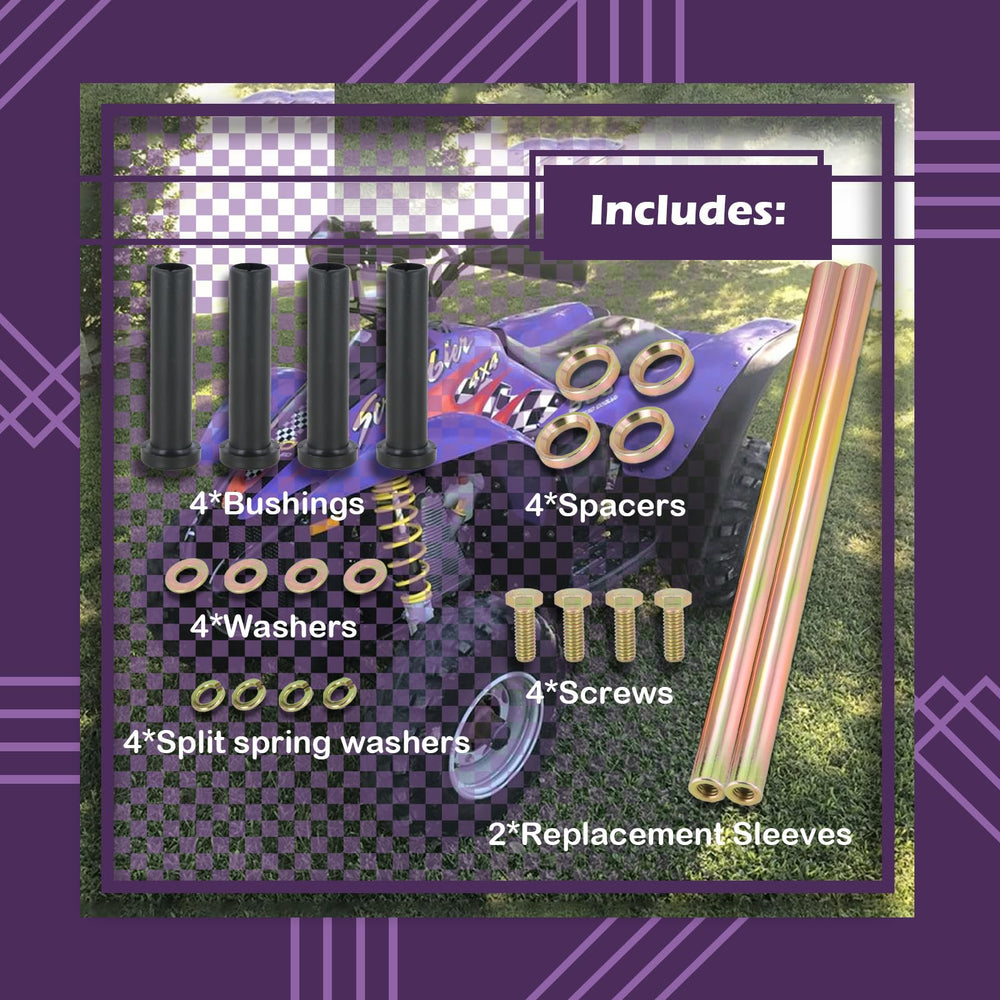 Qagea ultra-high-strength sleeves support reliable front suspension performance