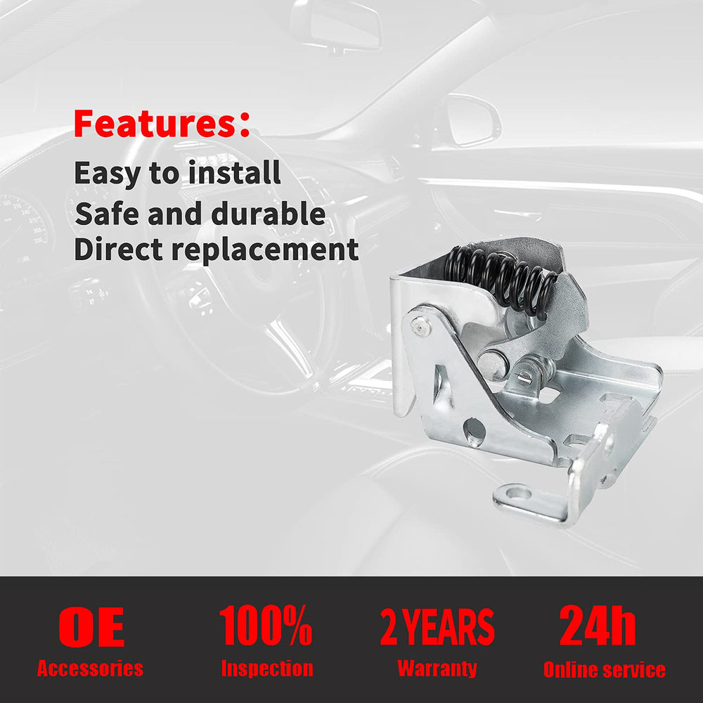 Qagea front lower door hinge left driver side for Chevy Silverado 2500/3500 reinforces door action and longevity.