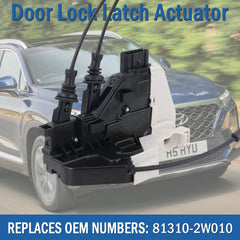 Qagea latch assembly using high quality materials fostering durability and longevity