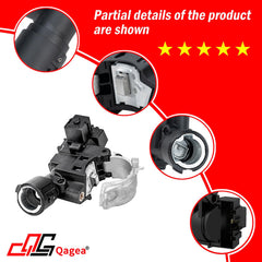 Qagea ignition lock housing for Mercury Mariner with dual cam design supporting smooth ignition.