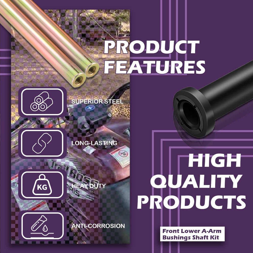 Qagea kit includes spacers, washers, screws for proper alignment