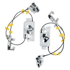Qagea rear door lock latch cable on left driver side for Ford F-150, secure closure visible