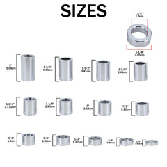 Qagea spacer kit packaging for chrome upgrades.