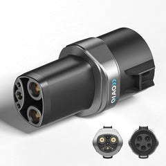 QAOFUL J1772 to Tesla adapter front view with reliable connections