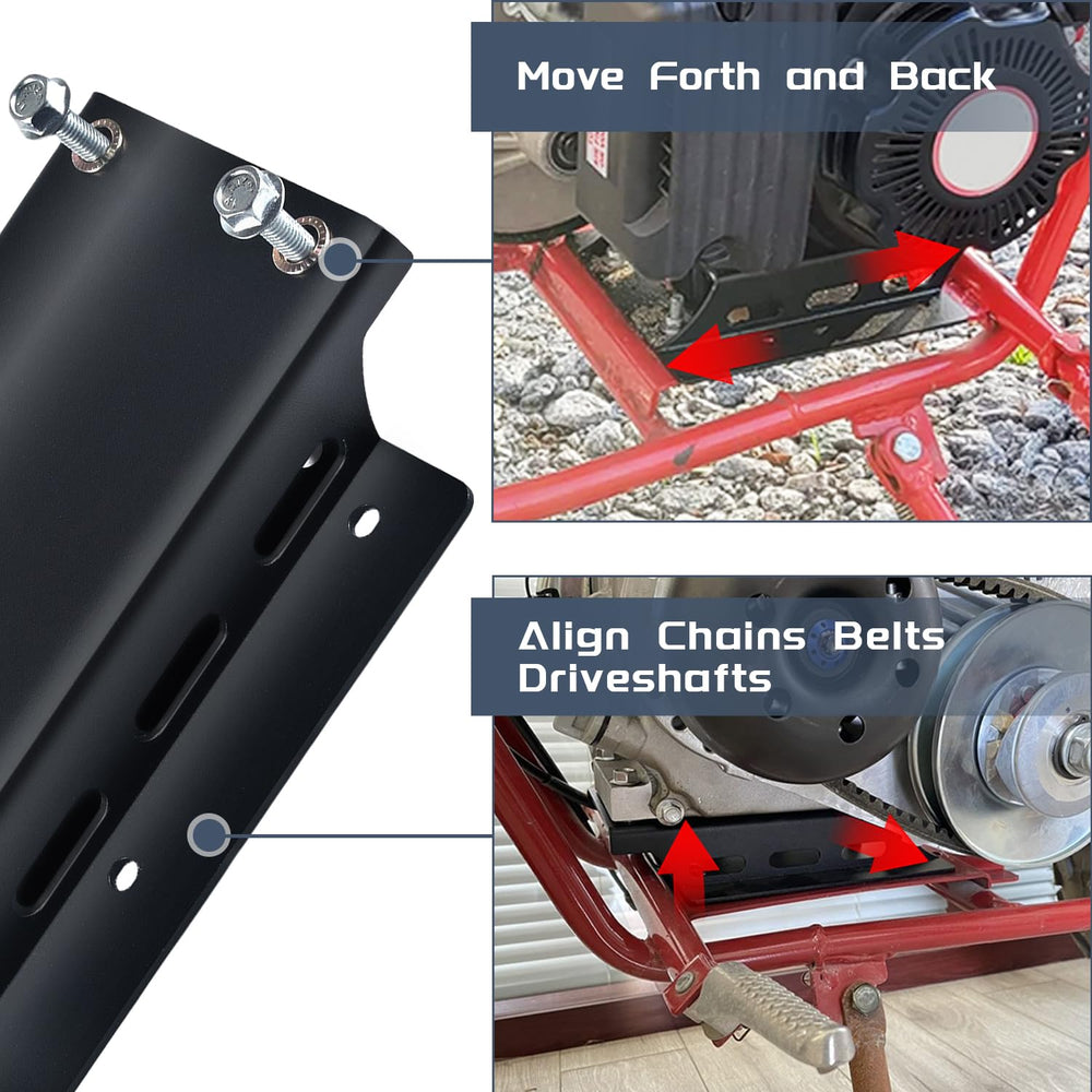 QASKEHKT Coleman CT200U mini bike riser plate boosts rear-wheel torque