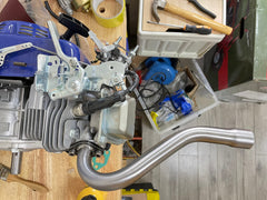 QASKEHKT Predator 212cc closeup highlights corrosion-resistant welds and clean finish.