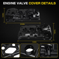 QBselecar valve cover gasket set for reliable sealing and easy install