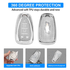 QBUC key fob cover with precise 1:1 button fit