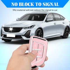 Includes key fob cover, keychain, and screwdriver for easy setup.