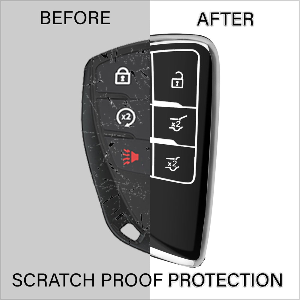 QBUC keychain included provides convenient everyday carry for your Chevy GMC fob.