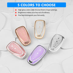 QBUC key case available in colors to match style.