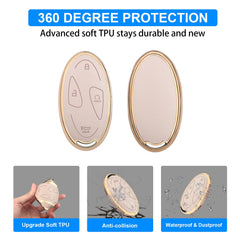 QBUC key chain included with Hyundai fob cover for convenience