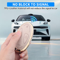 QBUC Hyundai key fob cover provides 360-degree protection against scratches