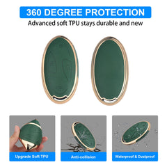 Premium materials with upper leather and soft TPU for durable grip and easy cleaning.