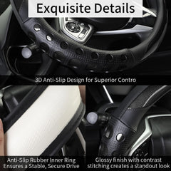 QCYP perforated breathable design helps keep hands dry while driving.