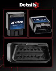 Qdlauto AFM Disabler RA003 tool-free install via OBD-II port.