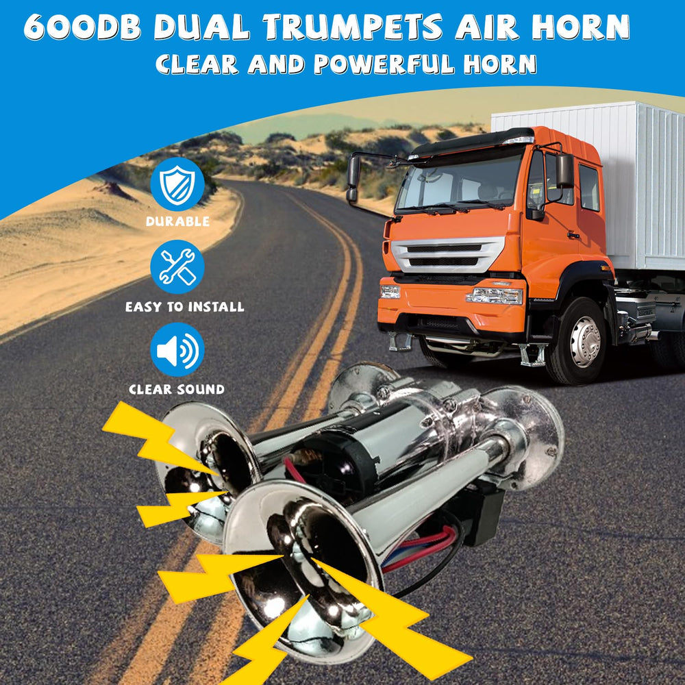 QDONGLAI waterproof air horn system suitable for outdoor use