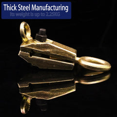 QDZCZY 2-pack auto body pull clamp with straight-pull orientation for versatile repairs