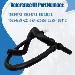 QFISH radiator hose assembly, easy fit for compatible Chevy/GMC trucks.