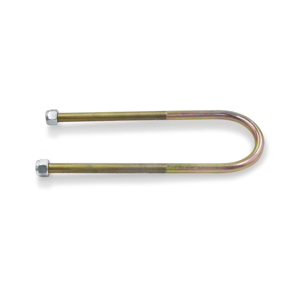 QGHAUC four half-inch U-bolts with hardware included for quick install.
