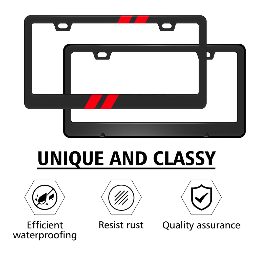 Qianjiang license plate frame UV fade-resistant ink maintains color