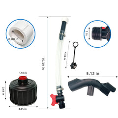 QIANQIAN universal thread spout fits racing jugs for quick setup.