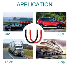QIATOL cables in vehicle, RV, or boat applications for reliable power connections.