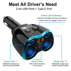 Qidoe dual USB Type-C port enables fast charging for devices