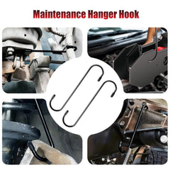 QIFEIOSHI two rubber hooks and gloves included for safe handling