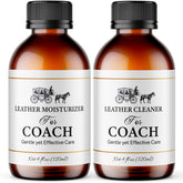 QIFEISHANKA leather care set bottles delivering gentle cleaning for Coach bags.